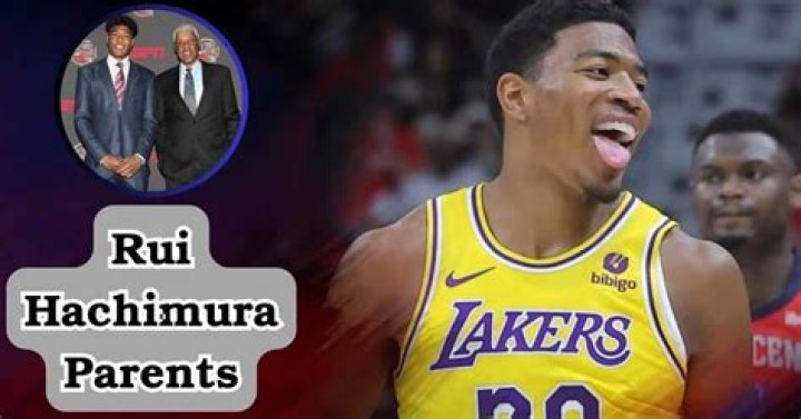Unveiling The Key To Rui Hachimura's Success: His Inspiring Parents